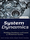 System Dynamics (eBook): Modeling, Simulation, and Control of Mechatronic Systems